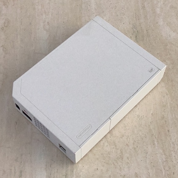 Nintendo Wii Console System & 5 Wii Games Racing Wheel Nintendo RVL-001 Complete - Picture 11 of 16